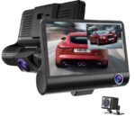 WDR Dashcam 3 Camera Lens Video Car DVR Full HD 1080P -