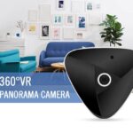 X2 - Full HD View WIFI 360 Degree Two Way Audio Panoramic Fisheye Wireless Smart Camera CCTV-X2